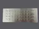 Weather Proof 44 Keys Stainless Steel Keypad With Customs Graphics For Parking System supplier
