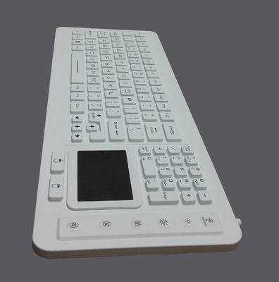 Dishwasher safe silicone full size LED keyboard mouse combos with IP68 protection supplier