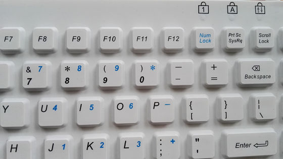 CISPR32 medical keyboard NEMA 6 with 88 buttons and IP68 touchpad supplier