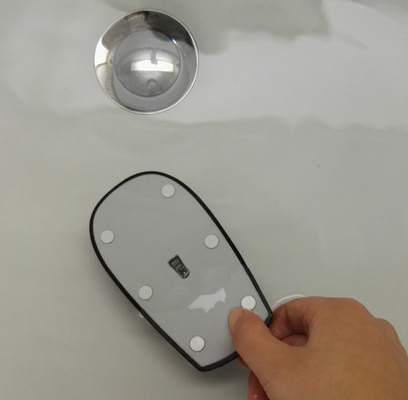 Nano antibacterial IP68 laser mouse with scrolling touchpad with dishwasher safe supplier