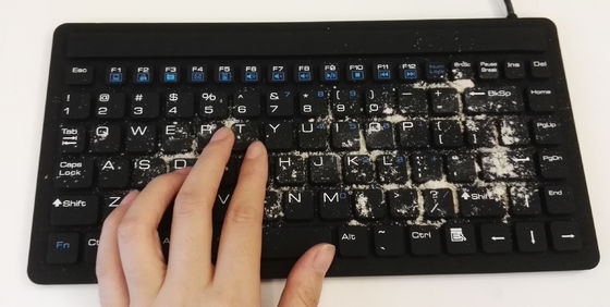 wide temperatured medical keyboard with EMC 88 pure keys for EU language supplier