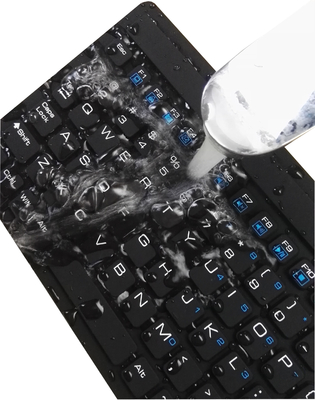 IP68 silicone keyboard for medical, industrial application, waterproof dust proof , easy clean supplier