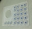 Customs size silicone membrane sheet with carbon included for keypad or keyboard supplier