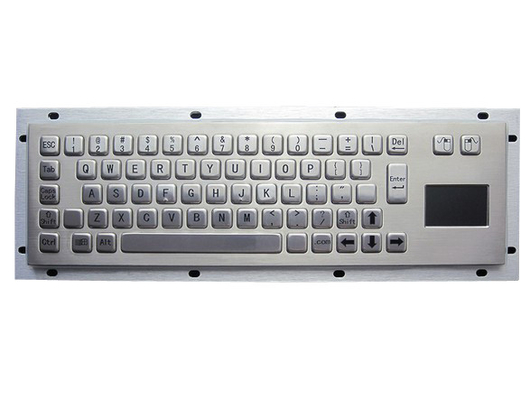 IP65 Spanish language industrial metal keyboard with touchpad by factory manufacturer supplier