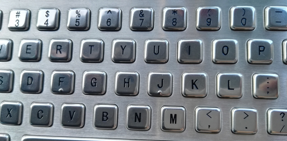 IP65 Spanish language industrial metal keyboard with touchpad by factory manufacturer supplier