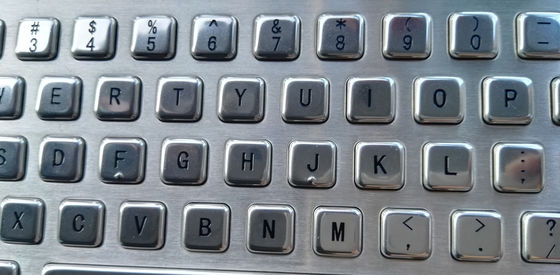 Spanish industrial keyboard IK7 vandal proof with touchpad screen from China factory supplier