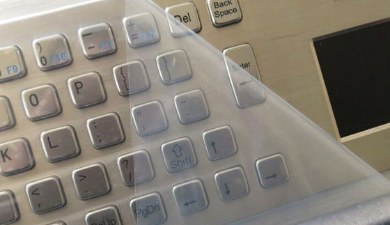 Spanish industrial keyboard IK7 vandal proof with touchpad screen from China factory supplier
