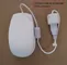 White optical and laser silicone OEM mouse with logo for medical healthcare application supplier