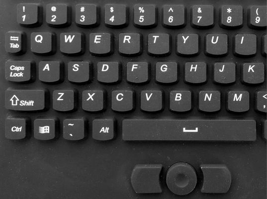 AIO Medical Keyboard With USB Built-In IP68 Mouse For Hospital Trolley supplier