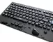 IP68 silicone keyboard with integrated hula pointer for heavy industrial application supplier