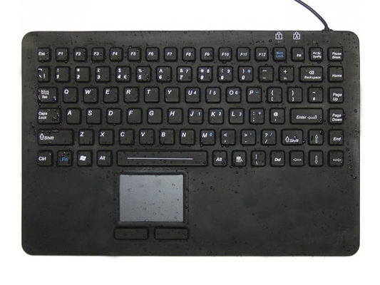 Waterproof Medical Computer Keyboard With Built-In IP68 Trackpad Mouse And Usb Cover supplier