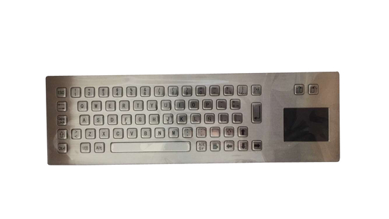 Spanish IP65 kiosk panel mount industrial keyboard by stainless steel supplier