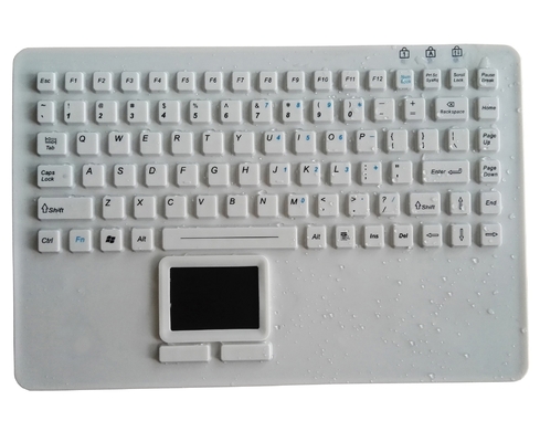 OEM IP68 medical silicone rubber keyboard for laptop PC keyboard in Europe supplier