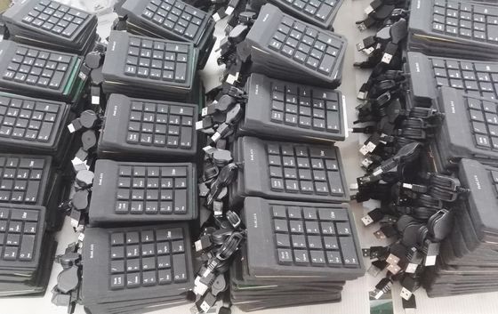 numeric industrial keyboard 18 keys with washable antibacterial silicon and USB supplier