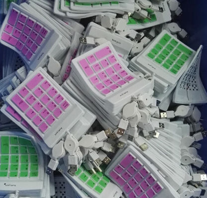 numeric industrial keyboard 18 keys with washable antibacterial silicon and USB supplier