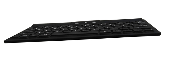 Bluetooth industrial wireless washable keyboard with USB rechargeable Li-ion battery supplier