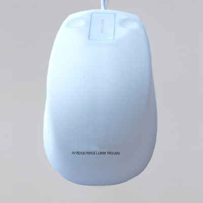 IP68 waterproof anti-bacterial medical mouse with laser sensor and touch wheel supplier