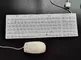 IEC60601 antimicrobial IP68 medical silicone cyber keyboard and mouse combo supplier