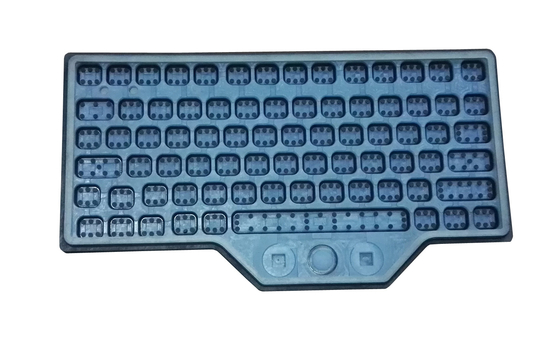 Customs Silicone Rubber Keyboard Layout Accessory With Carbon Conducting supplier