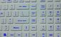 WEEE hygiene medical silicone keyboard with backlit numbers supplier