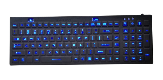 WEEE hygiene medical silicone keyboard with backlit numbers supplier