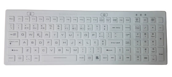 EU hygiene medical keyboard black with backlit numbers WEEE qualified supplier
