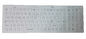 WEEE hygiene medical silicone keyboard with backlit numbers supplier