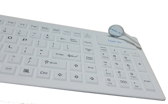 medical wireless washable keyboard with Clean key supporting battery supplier