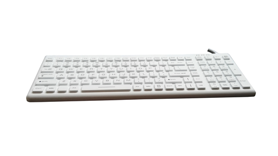 IP68 NEMA 4x silicone medical keyboard mouse combo set with antibacterial technology supplier