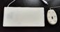 Small white antibacterial silicone keyboard with 88keys and mouse combo for food processing supplier