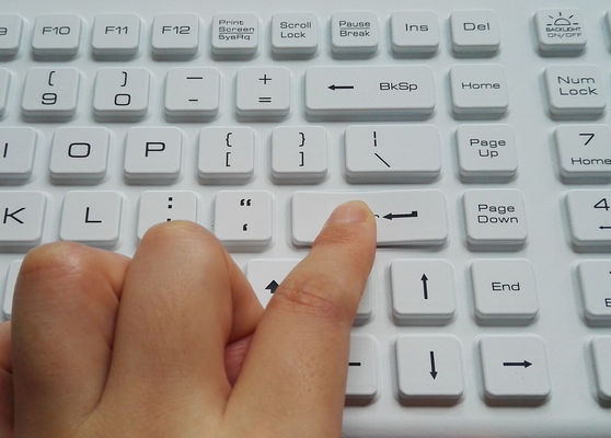 Farsi Medical Keyboard Antibacterial White color with Clean mode supplier