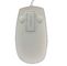 Factory OEM white touch scroll waterproof medical mouse with optical DPI supplier