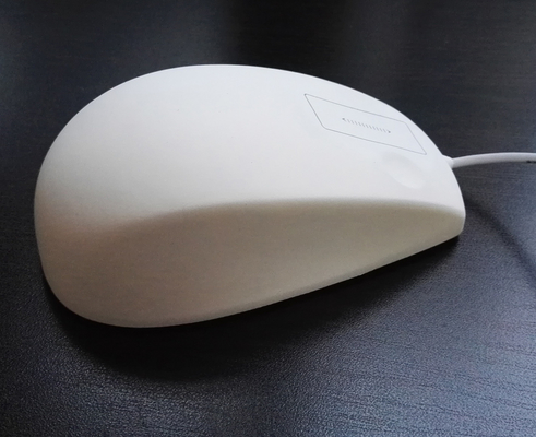 Factory OEM white touch scroll waterproof medical mouse with optical DPI supplier