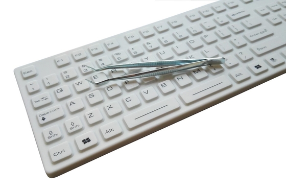 All-in-one full size dental medical silicone keyboard with IP68 protection and easyclean supplier