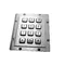 Explosion proof 12 keys industrial metal keypad customized blue backlit keypad with RS232 supplier