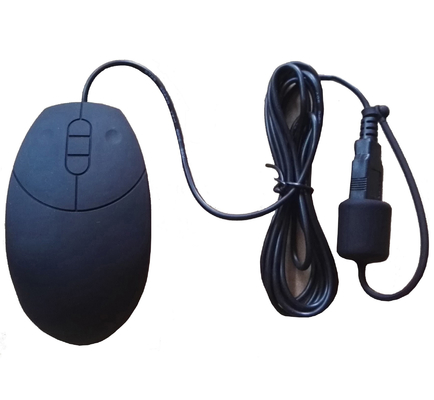 IP68 waterproof nano silver antibacterial optical medical mouse with USB cap supplier