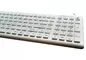 IP68 medical silicone keyboard with 5sec CLEAN button for Taiwan market supplier