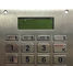 IP65 illuminating Braille industrial metal keypad with 2 lines LCD display, 16 for each supplier