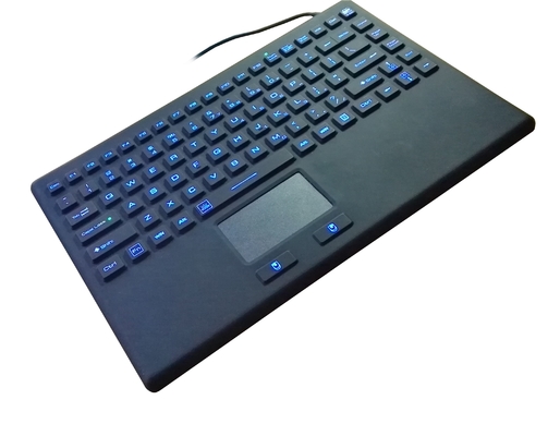 IP68 Industrial Usb Keyboard With Touchpad Supporting Gloves and Windows 10 supplier