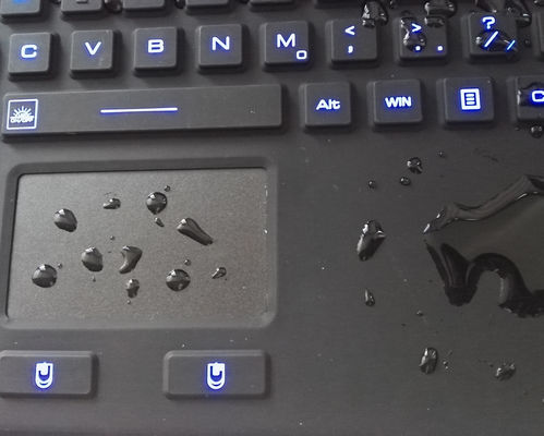 water resistant industrial keyboard mouse combo with Nordic layout for European supplier