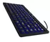 89 keys smart classic silicon military keyboard with high key stroke and backlight supplier