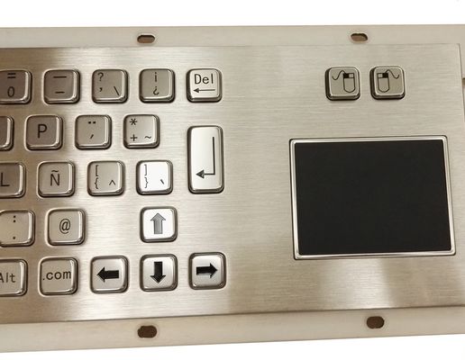 67keys rugged keyboard Usb Ps2 with Rear Panel Mount Sealed Touchpad supplier