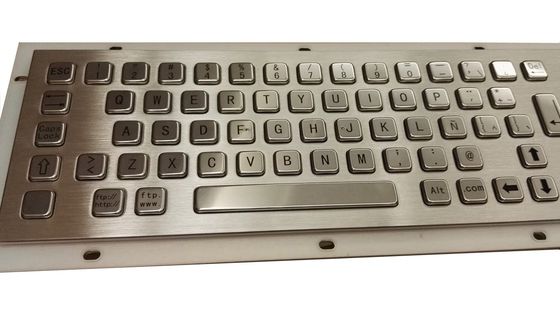 67keys rugged keyboard Usb Ps2 with Rear Panel Mount Sealed Touchpad supplier