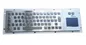 67keys Usb Ps2 Rear Panel Mount Military Keyboard With Sealed Touchpad supplier