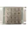 Korean letter panel mount industrial metal PINPAD keypad with RS232 interface for bank ATM supplier