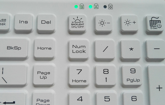 Uk English Ip68 Medical Keyboard With Clean Mode For 5 Sec To Lock Keyboard supplier