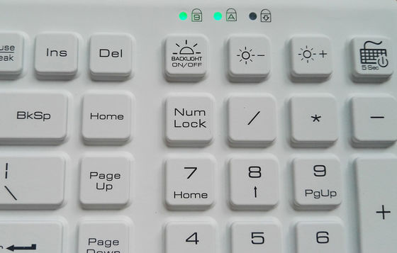 UK washable Medical Keyboard With Clean key For 5 Sec To Lock Keyboard supplier