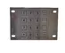 Vandal proof IP65 stainless steel 16 key vending machine keypad with metal housing supplier