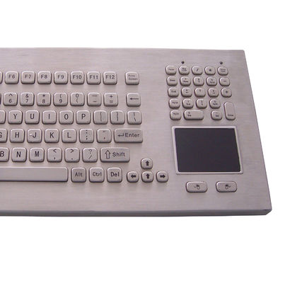 NEMA 4 industrial keyboard with 104 metallic keys and sealed Touch screen supplier