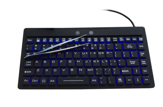 Hospital Product Medical Keyboard With 88 Adjustable Backlited Keys supplier